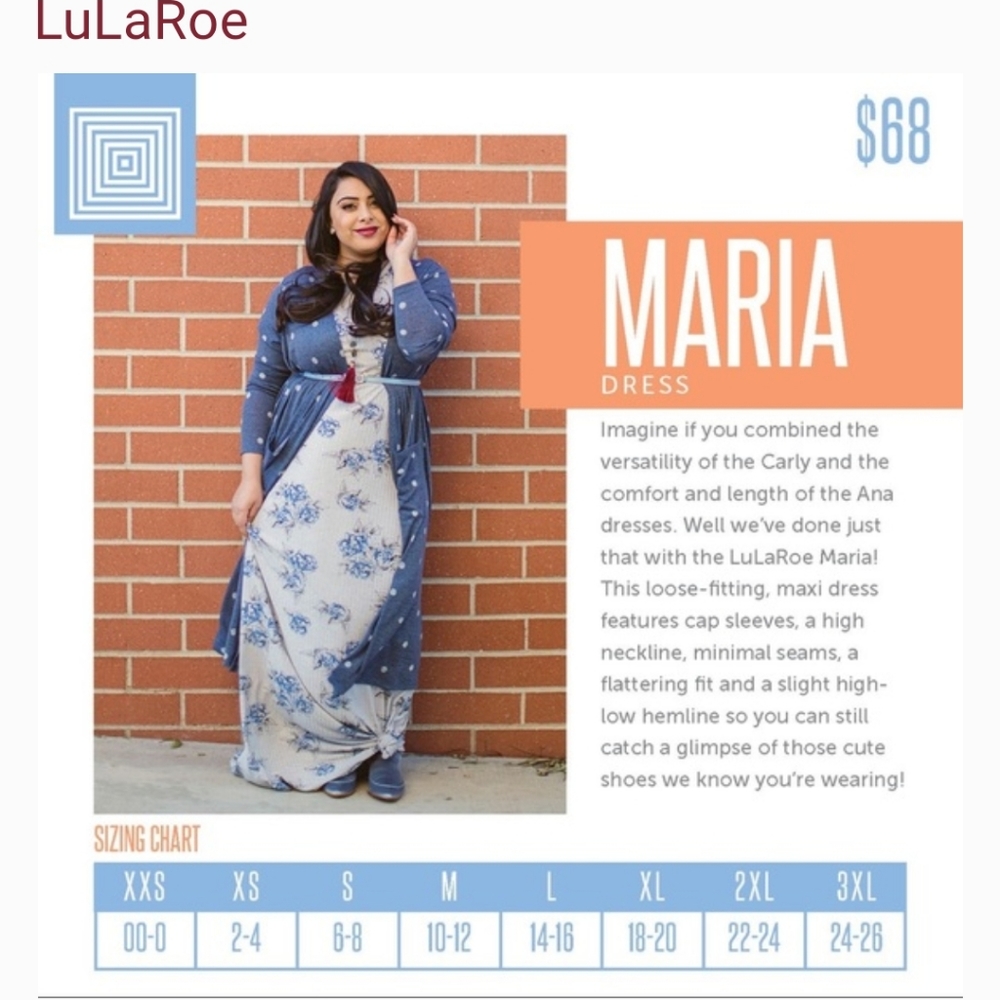 Mystery Lularoe Maria Dress